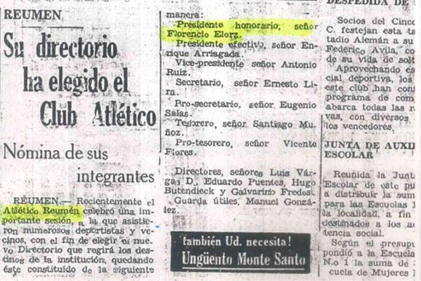 Diario El Correo de Valdivia 1937